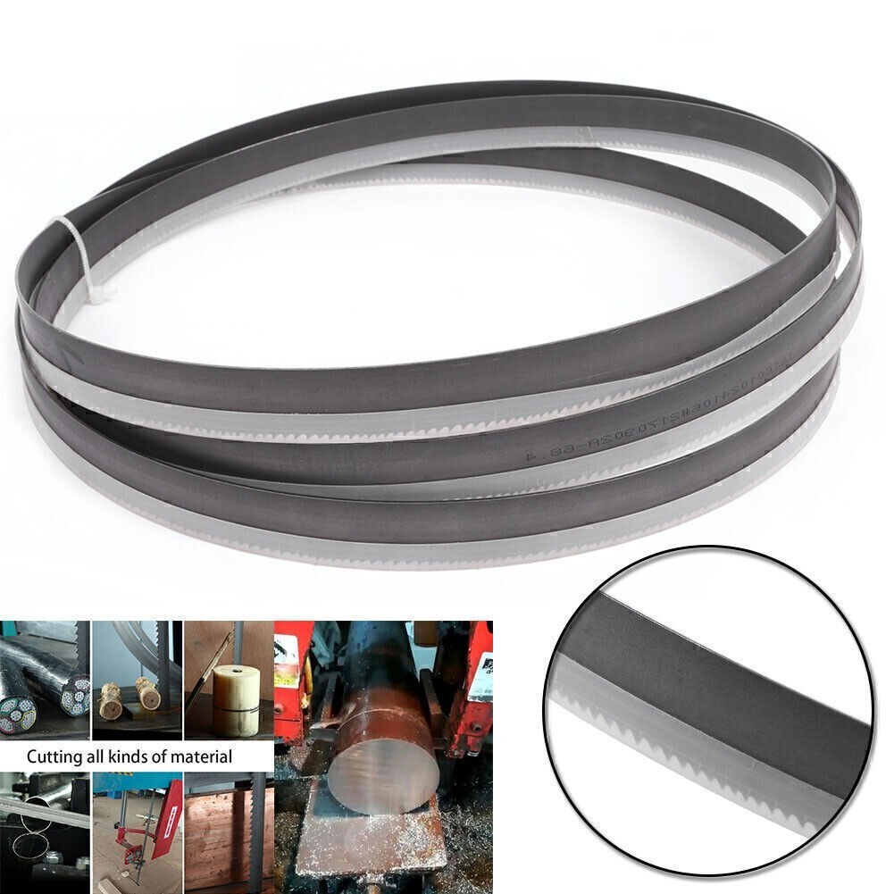 130.5" x1"x 0.35"8/12 Z Band Saw Blades M42 Imachinist Bi- Cutting metal