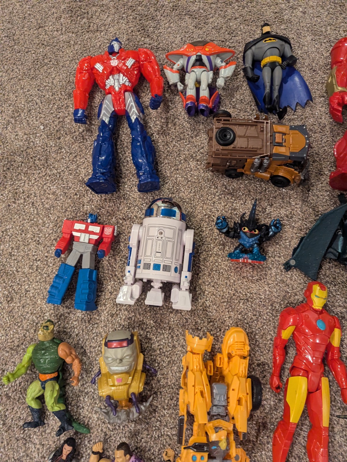 Lot Of Mixed Action Figures Different Variety Of Figures