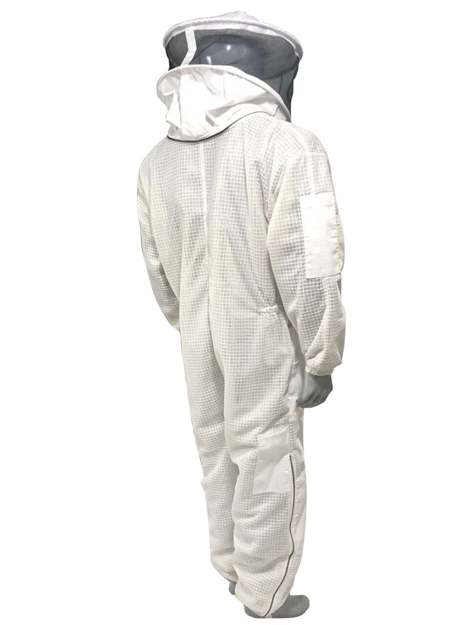 3 Layer Ventilated Suit round and fencing veil bee suit beekeeper round veil