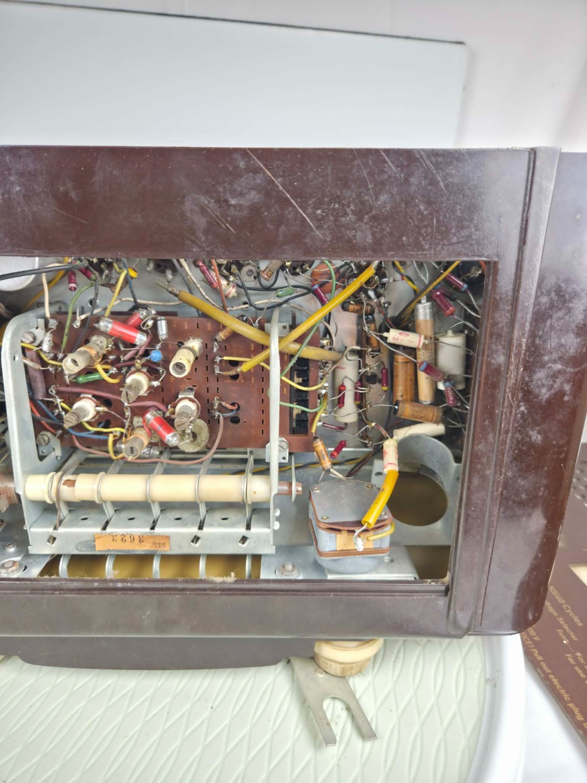 Vintage Nordmende / Sterling “Kadett 57 USA” Tube Radio Powers On, Tunes