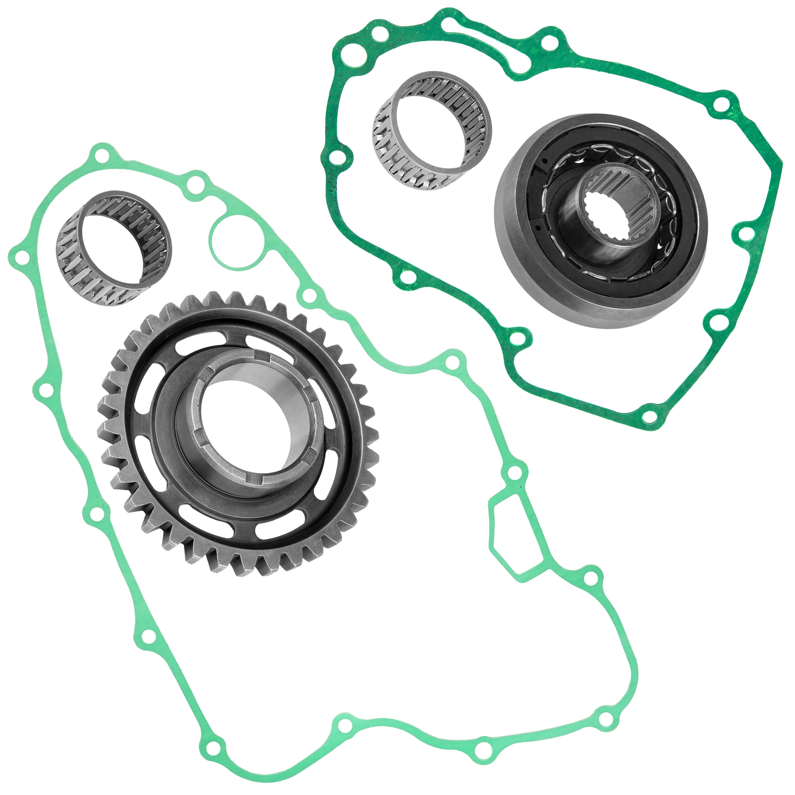 Starter Clutch And Driven Gear W/Gasket for Honda TRX450ER TRX 450Er 2006-2014