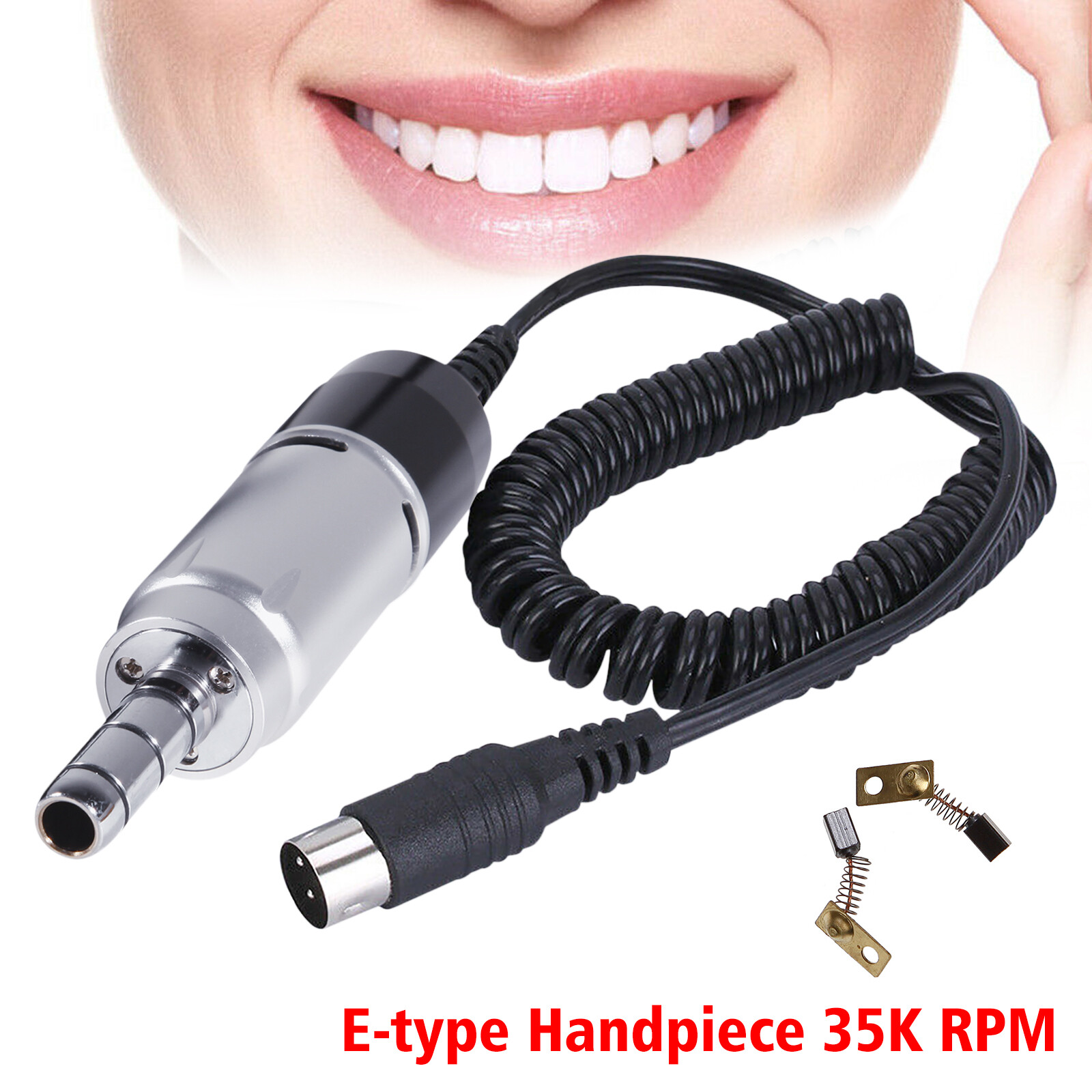 Dental Lab Marathon Electric Micromotor Polishing Unit + 35K rpm Motor Handpiece