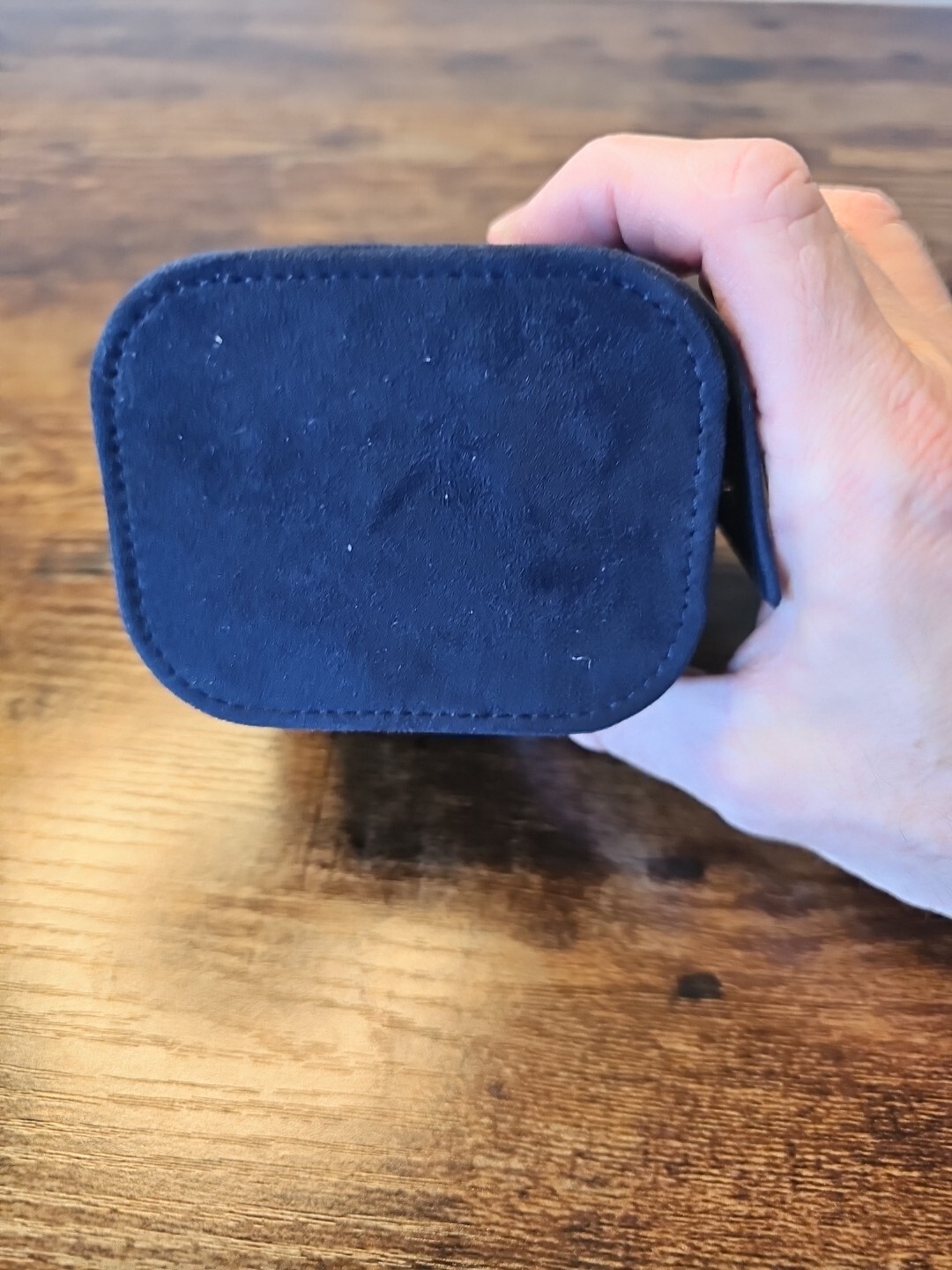 Authentic Panerai Watch Blue Suede Storage & Travel Box OEM Authentic