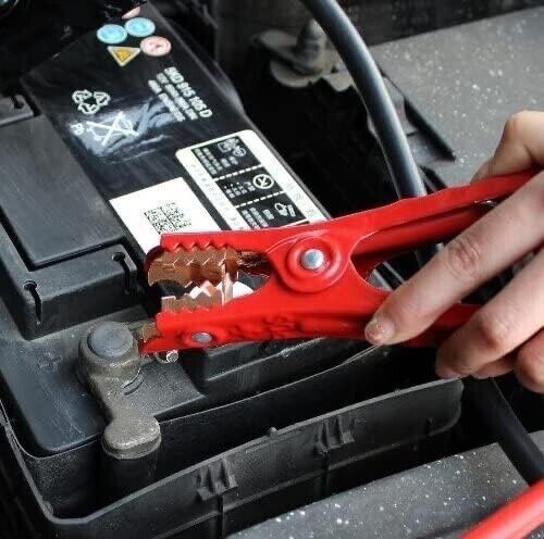 CARTMAN 1 Gauge 20Feet Jumper Cables 800AMP Heavy Duty Booster Cables with Carry