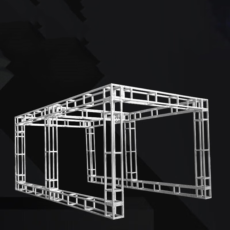 Square Aluminum Box Truss Dj Booth Trussing Section Stage Segment Lighting Stand