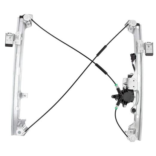 Front Left Driver Side Power Window Regulator w/Motor Fit For Cadillac