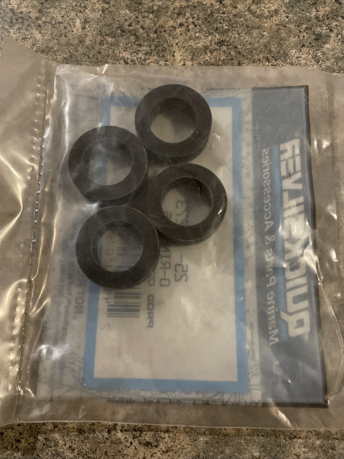 QUICKSILVER MERCURY 25-20273 O'RINGS NOS Qty-4
