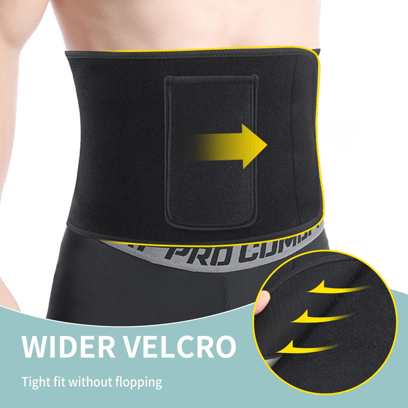 Slimming Waist Trainer & Trimmer Belt Lower Belly Fat Sweat Band Men & Women USA
