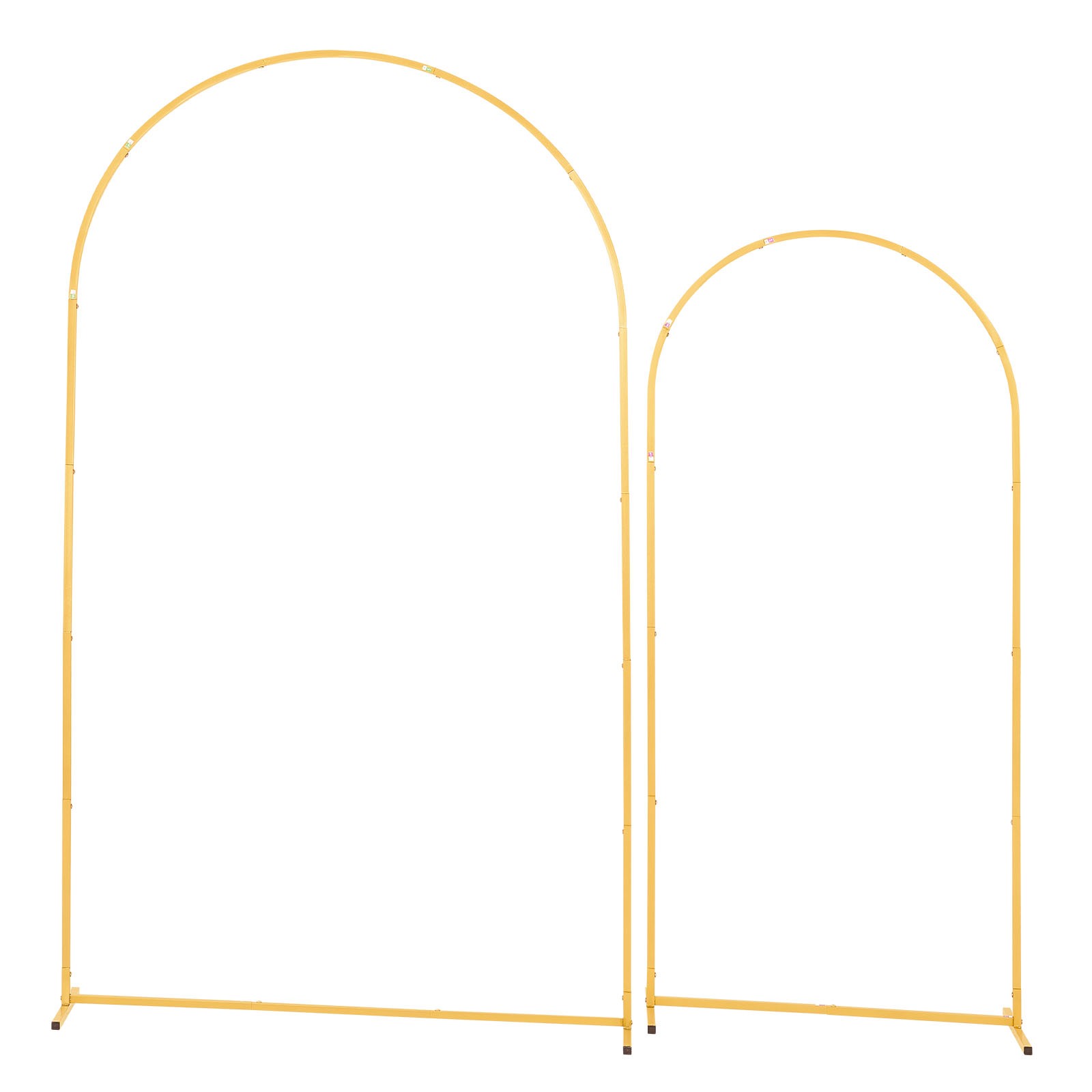 VEVOR Arch Backdrop Stand Metal Arch Backdrop Stand 7.2 ft and 6 ft Set of 2