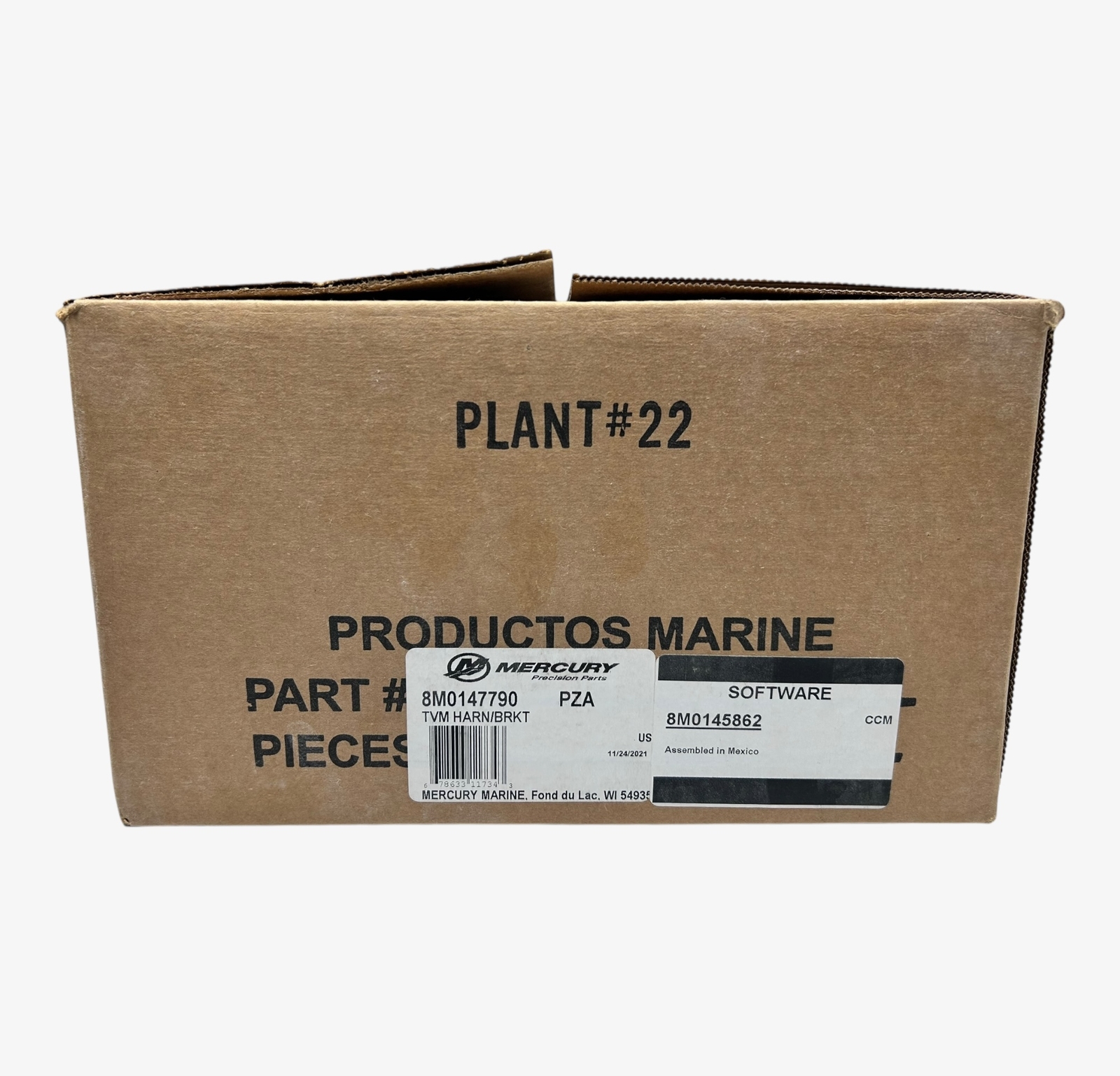 Mercury 8M0147790, Thrust Vector Module TVM Harness Bracket Assembly Kit