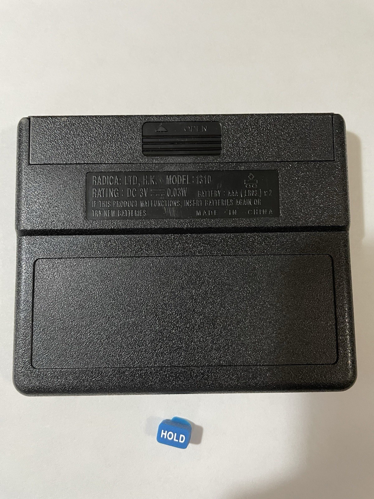 Radica Pocket Poker Royal Flush 3000 Electronic Handheld Game PARTS ONLY