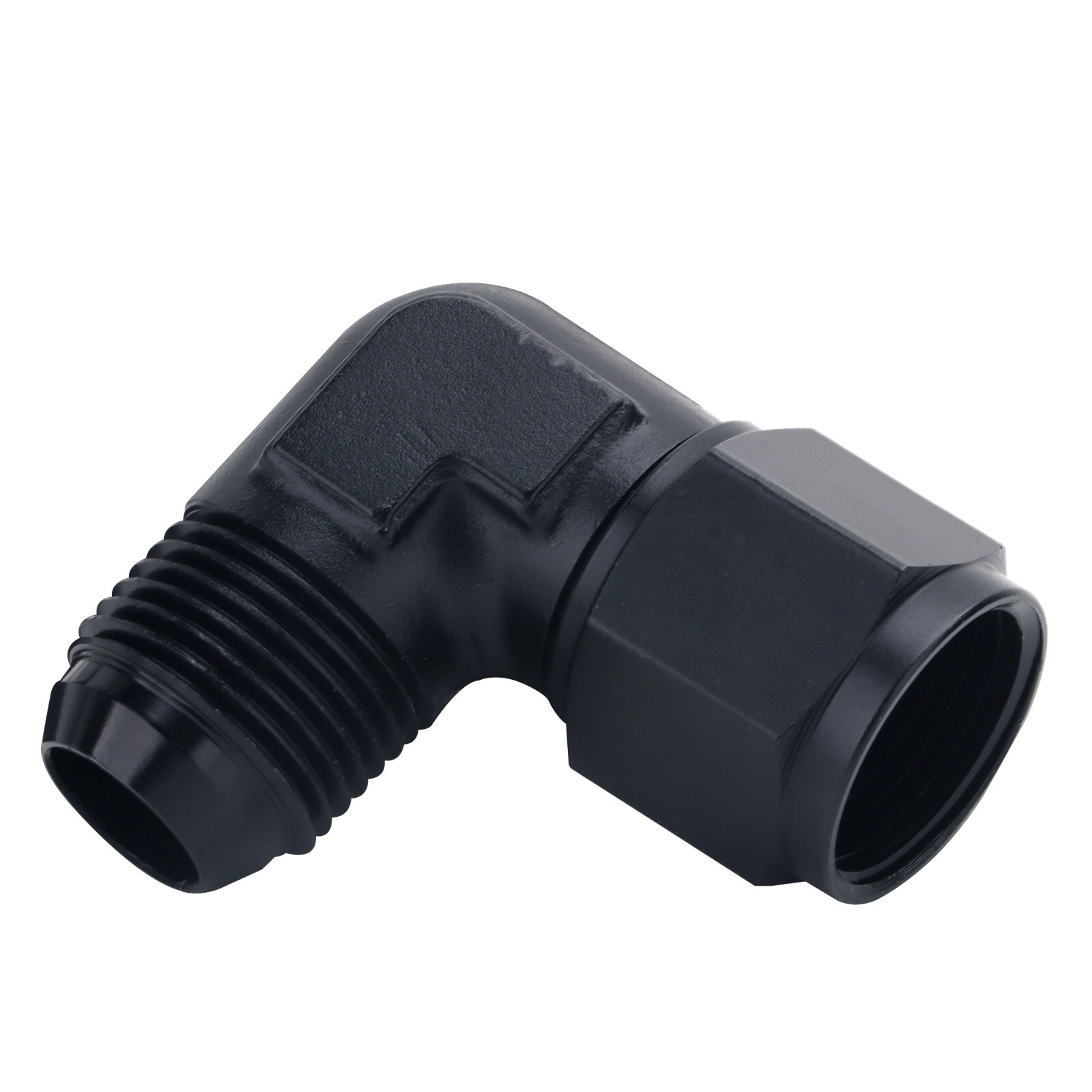Female to Male Flare 4AN 6AN 8AN 10AN 12AN 45 90 Degree Swivel Fitting Adapter