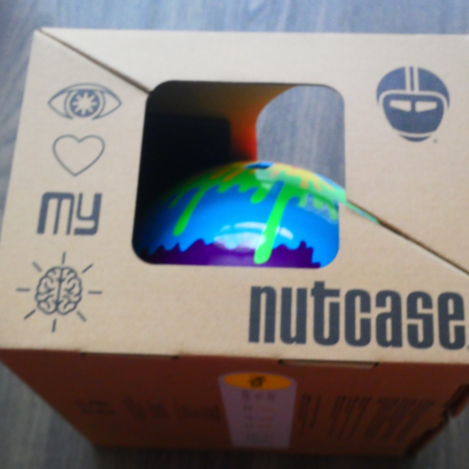 NEW Nutcase Little Nutty Toddler Helmet Bike Skate Tie Dye MIPS 8 7/8" - 20.5"