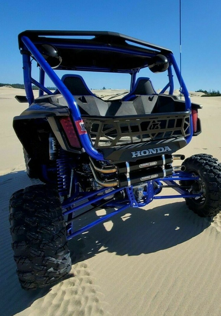 2019-24 Honda Talon Trinity Racing Stage 5 Full Exhaust System Black TR-4170D-BK