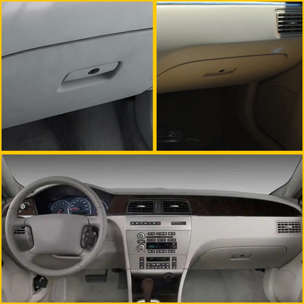 For 2005-2009 BUICK LACROSSE GLOVE BOX LOCK LATCH STORAGE COMPARTMENT LIGHT GRAY