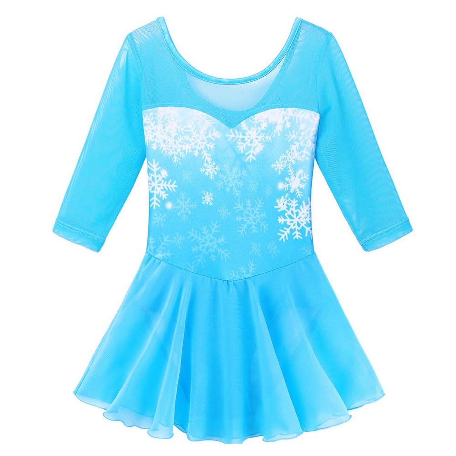 BAOHULU Toddlers Dancing Cosplay Tutu Ballet Leotard for Girls 3-12 Years 4-5T