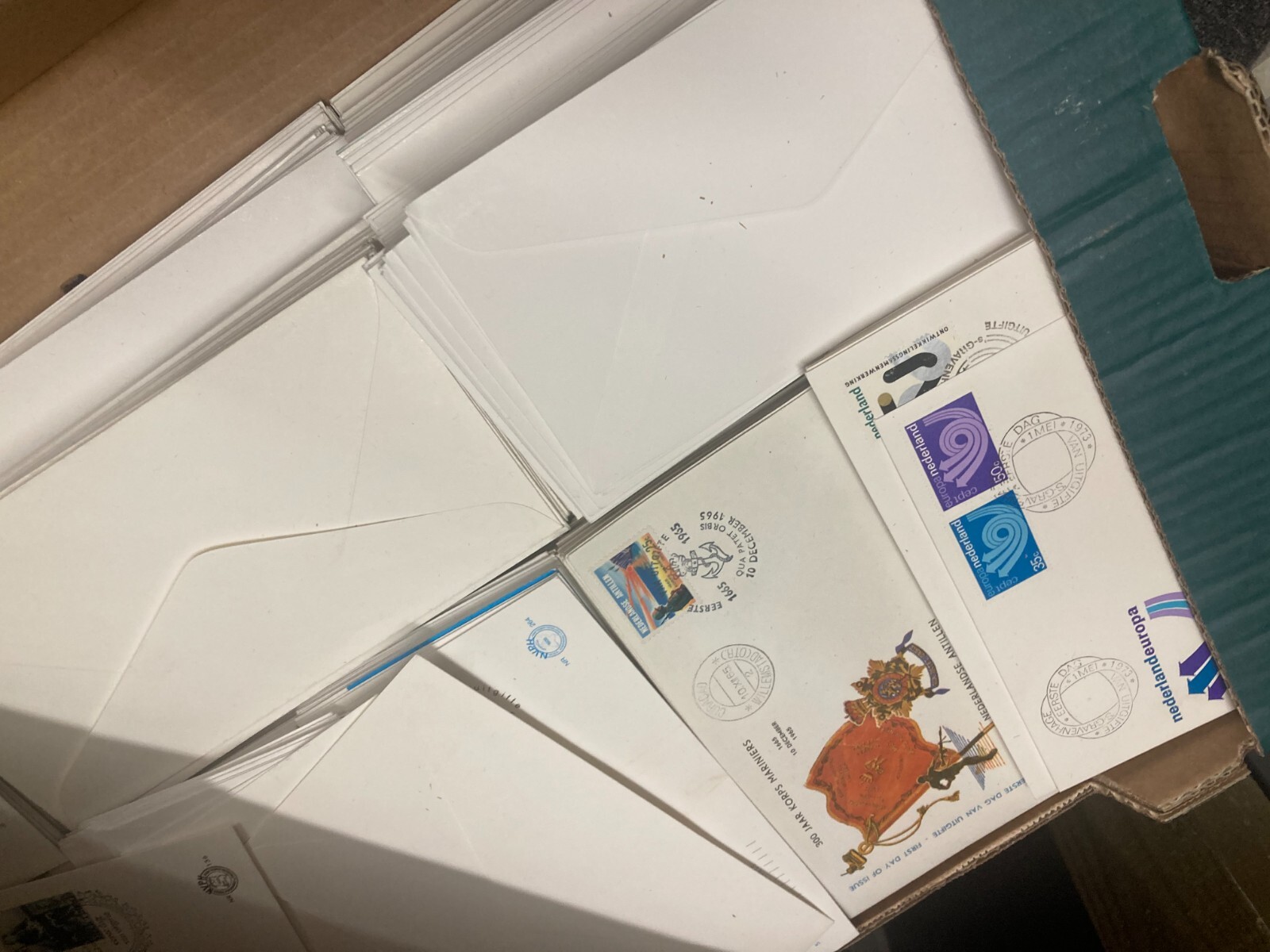 Netherlands 500 random FDC covers from all periods incl many great sets
