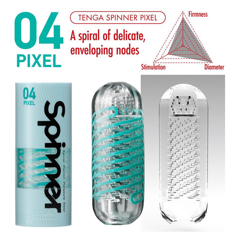 TENGA SPINNER Reusable Spiral-Motion Male Masturbator/Stroker NIB NWT