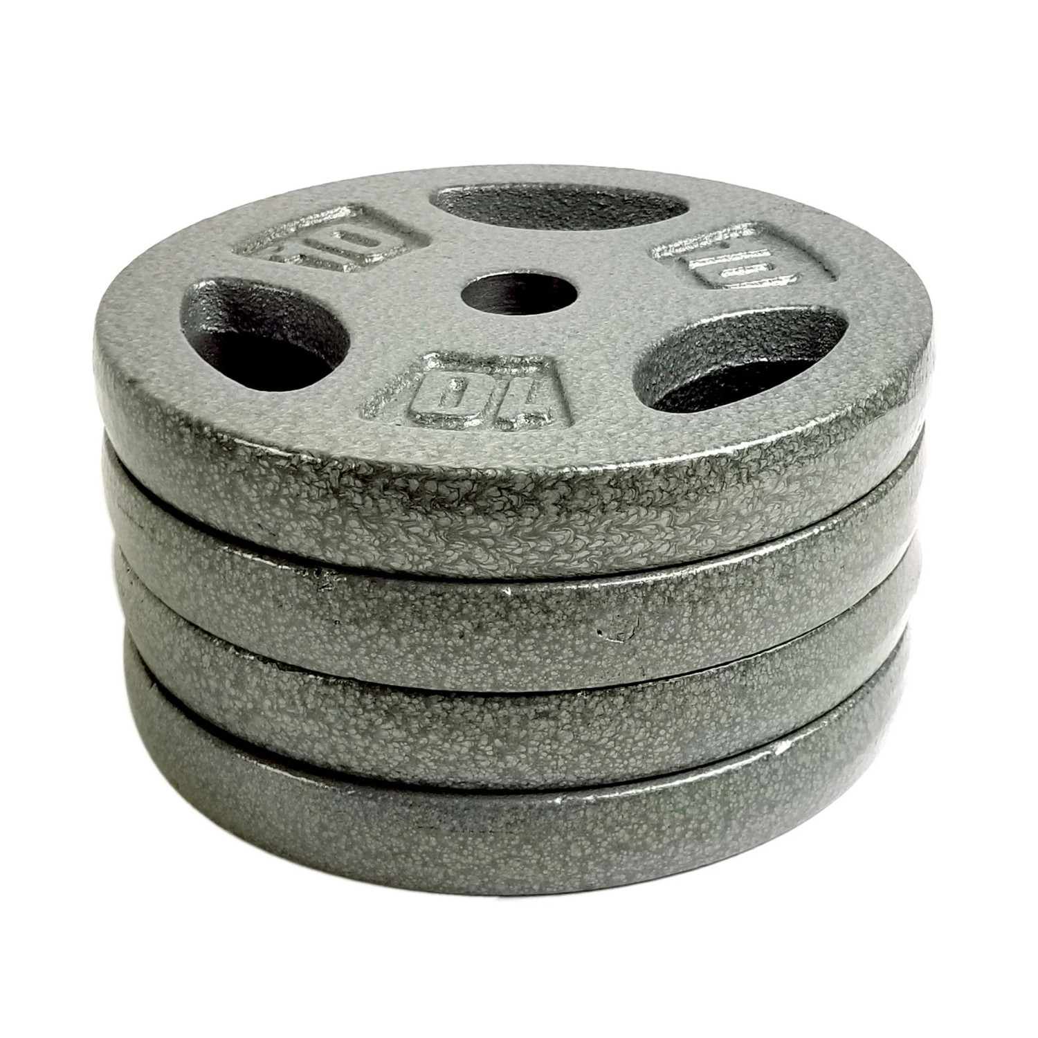 CAP Barbell, 40 lb Standard 1" Weight Plate Set, (10 lb x 4)