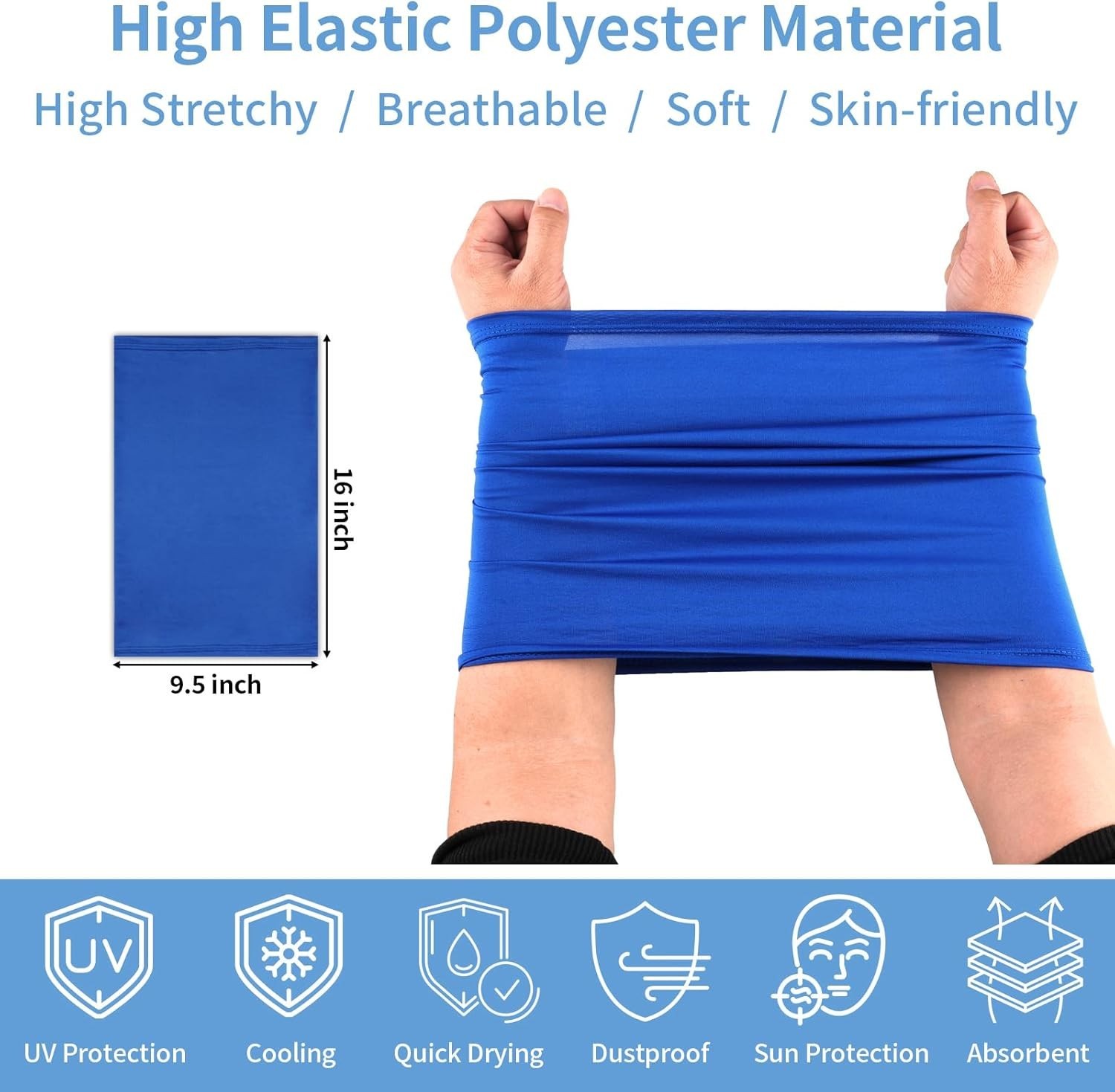 Mascaras para el sol UV 5 pzs mascara Sun pasamontañas pasamontana cubre cara US