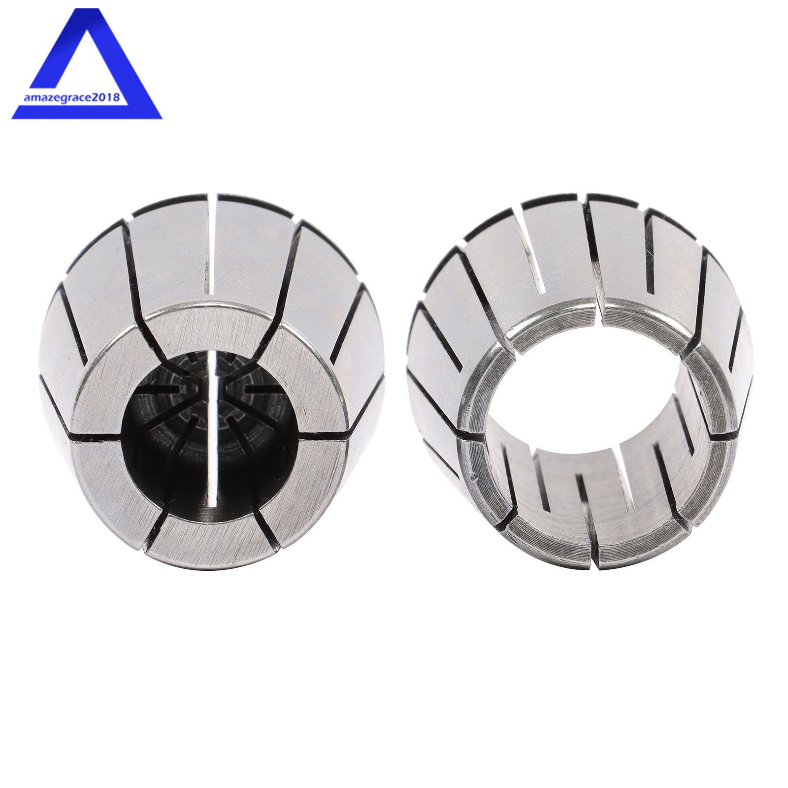 15 Pcs 1-/8'' - 1'' Collet Set R8 ER40 Shank Chuck Holder for Milling Machine