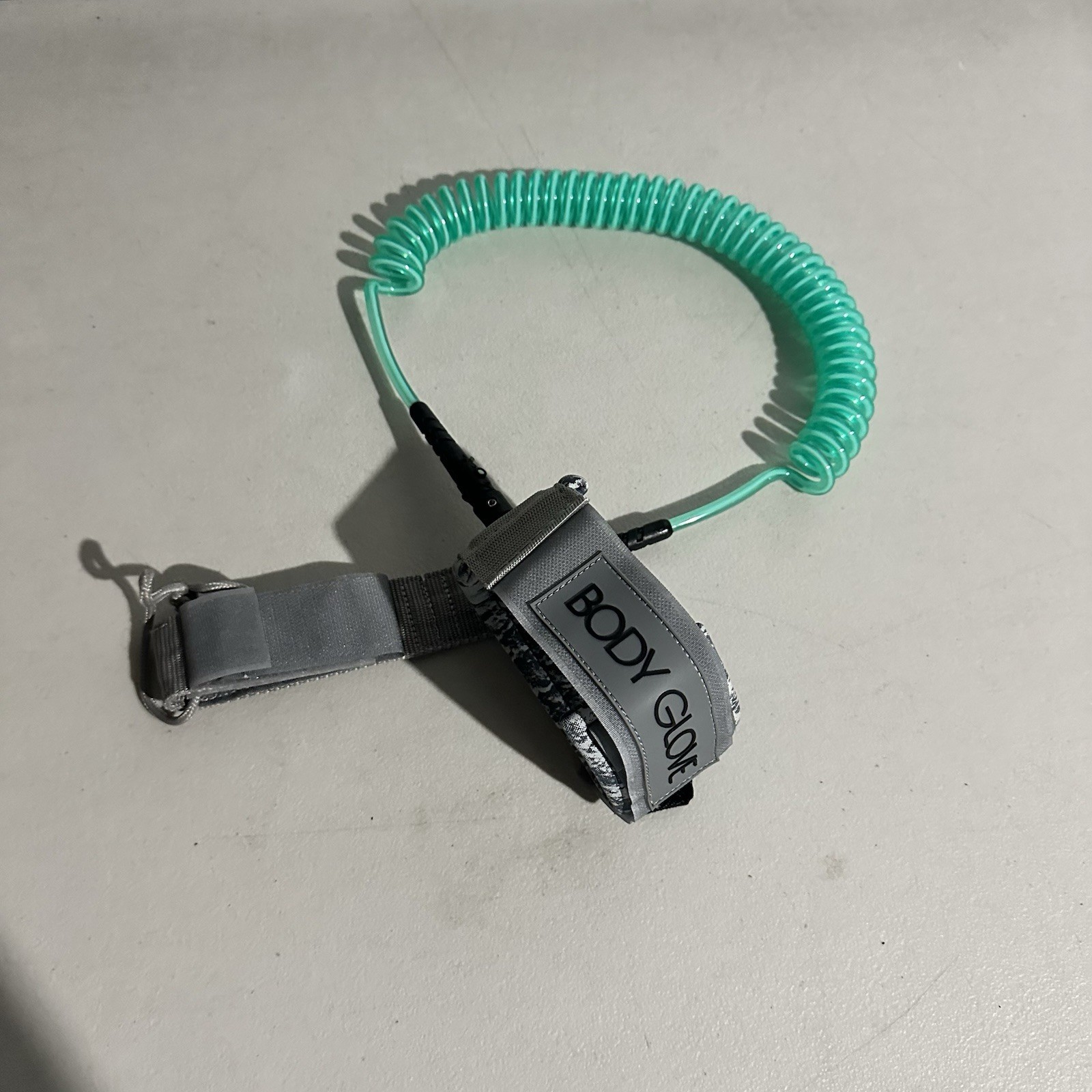 Body Glove SUP Paddleboard Leash – Coiled Cord, Neoprene Ankle Strap