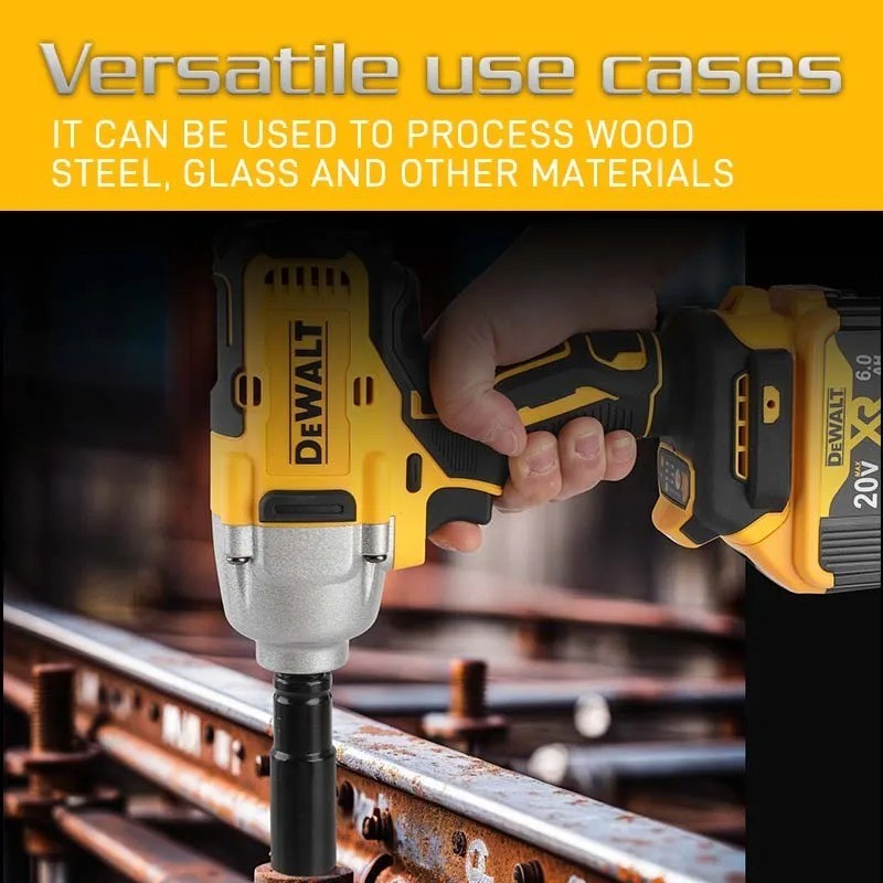 DeWALT DCF900 20V Brushless Impact Wrench 1/2" 1898Nm High Torque Cordless..