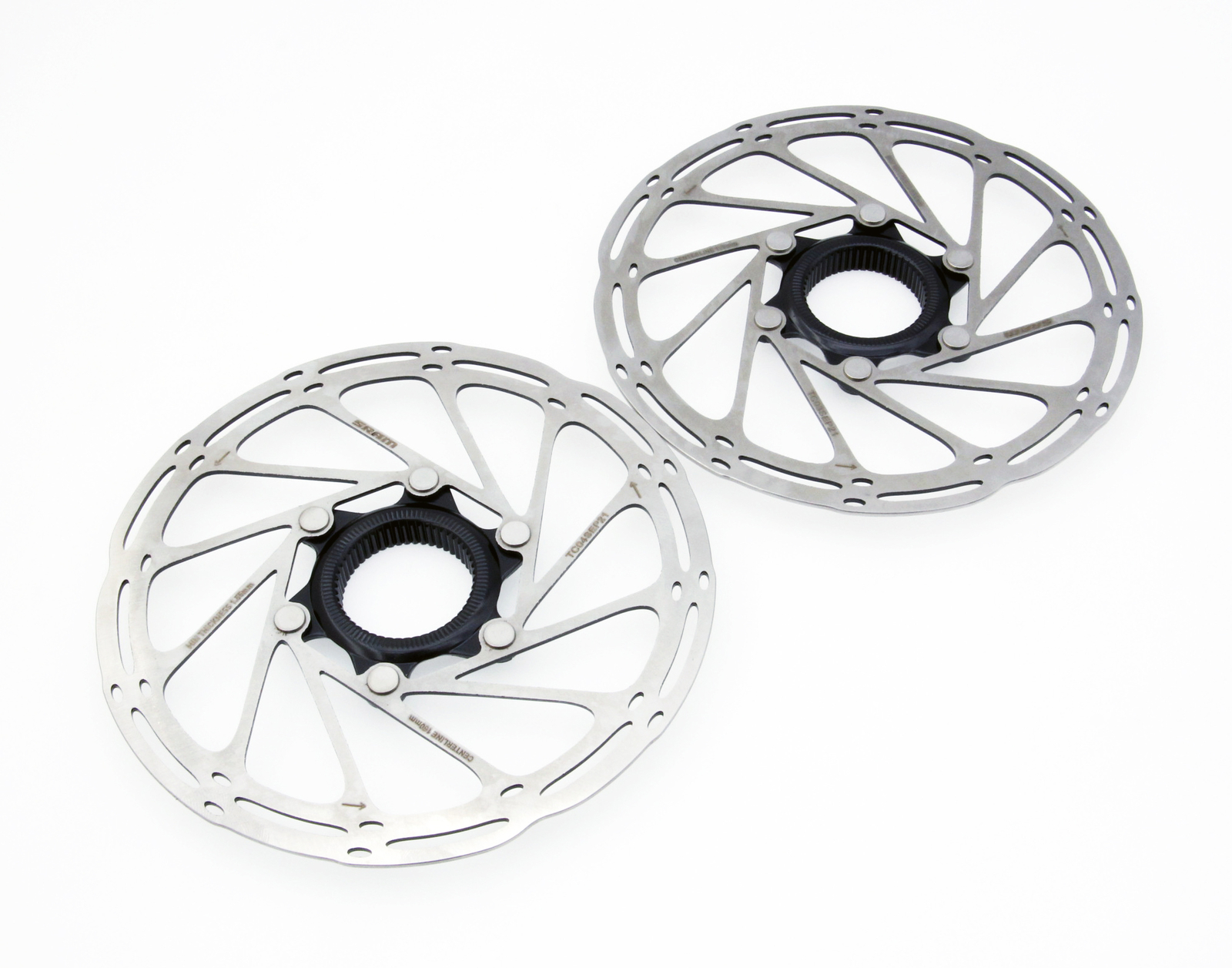 Sram Centerline MTB Cycle Disc Brake Rotor 160mm for Center-Lock use 2pcs