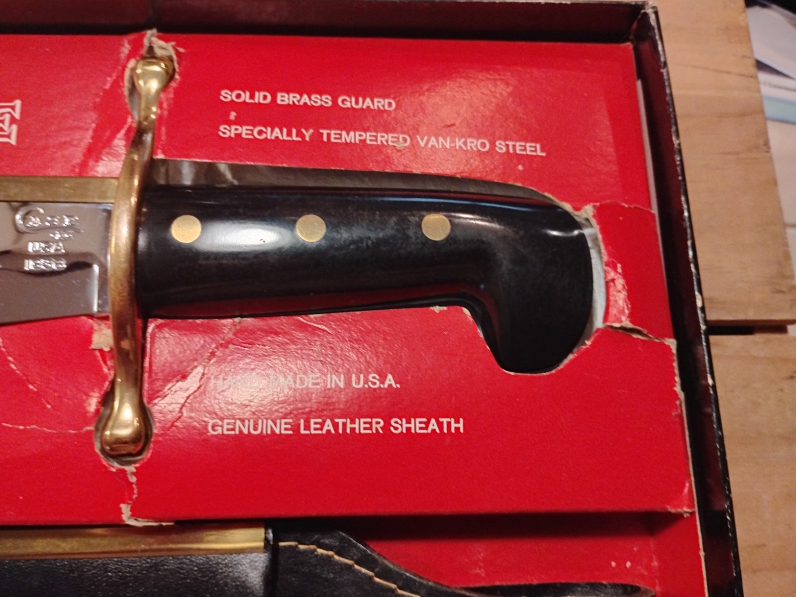 Vintage CaseXX 1979 Bowie knife