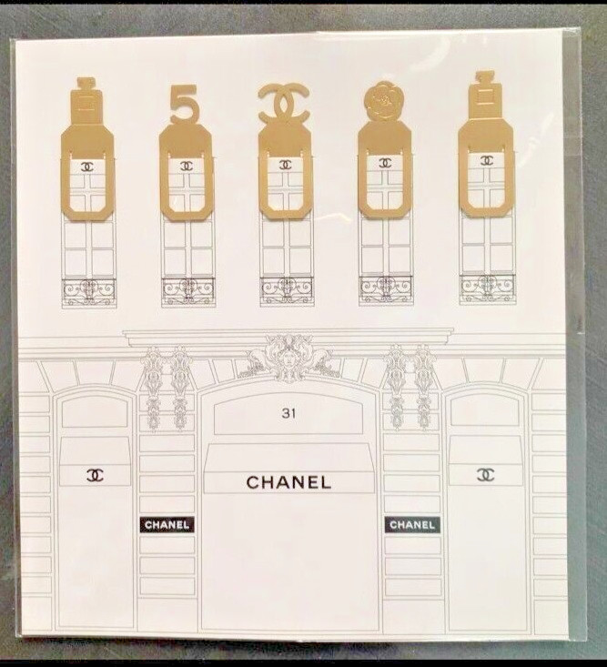 Chanel Camellia Metal Bookmark - Various Choices