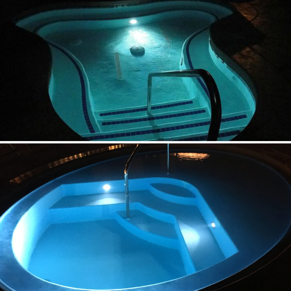 LED Spa Light Pool Bulb Hot Tub Light 15W COB 120V Fit Most Spa Light Fixture