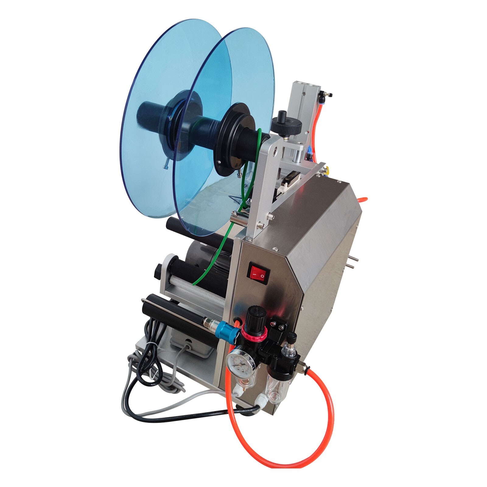 Semi-Auto Plane Labeling Machine Flat Surface Labeler Label Applicator Machine