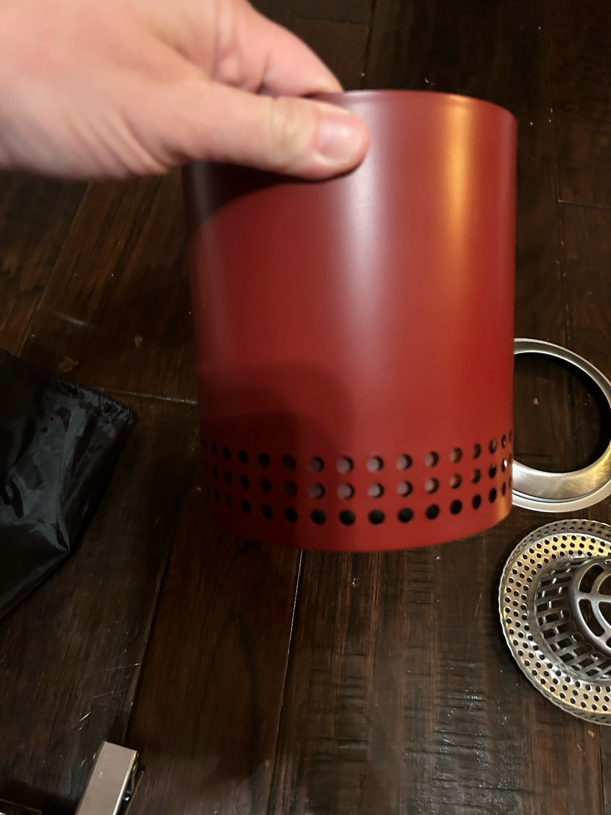 solo stove mesa tabletop Firepit Red Mulberry