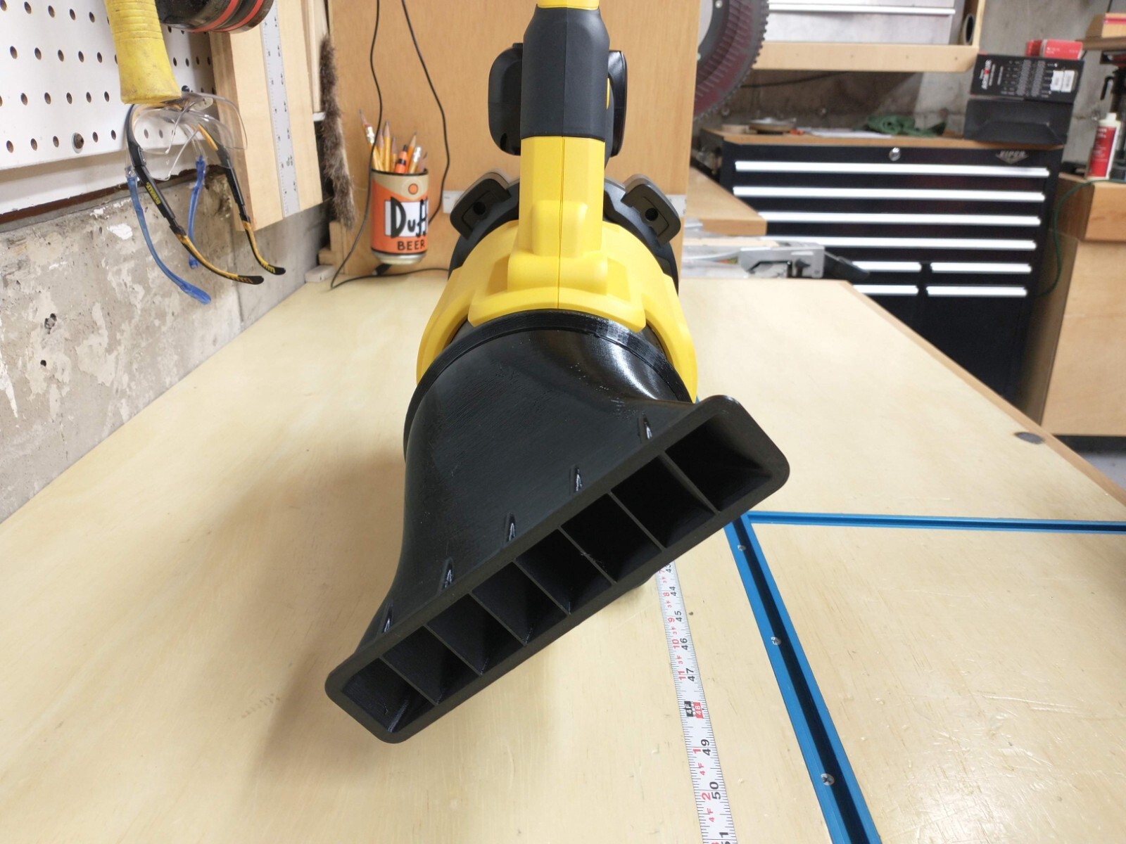 Air Blade Car Drying Swiveling Nozzle for DeWalt 20V DCBL722 Leaf Blower