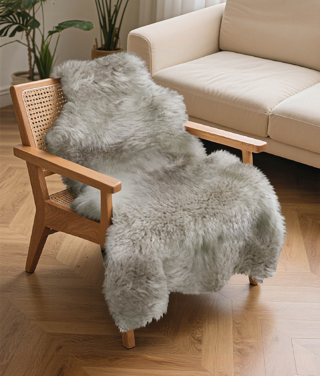 Genuine Sheepskin Rug 100% New Zealand Lambskin Soft Fluffy Fur Area Carpet