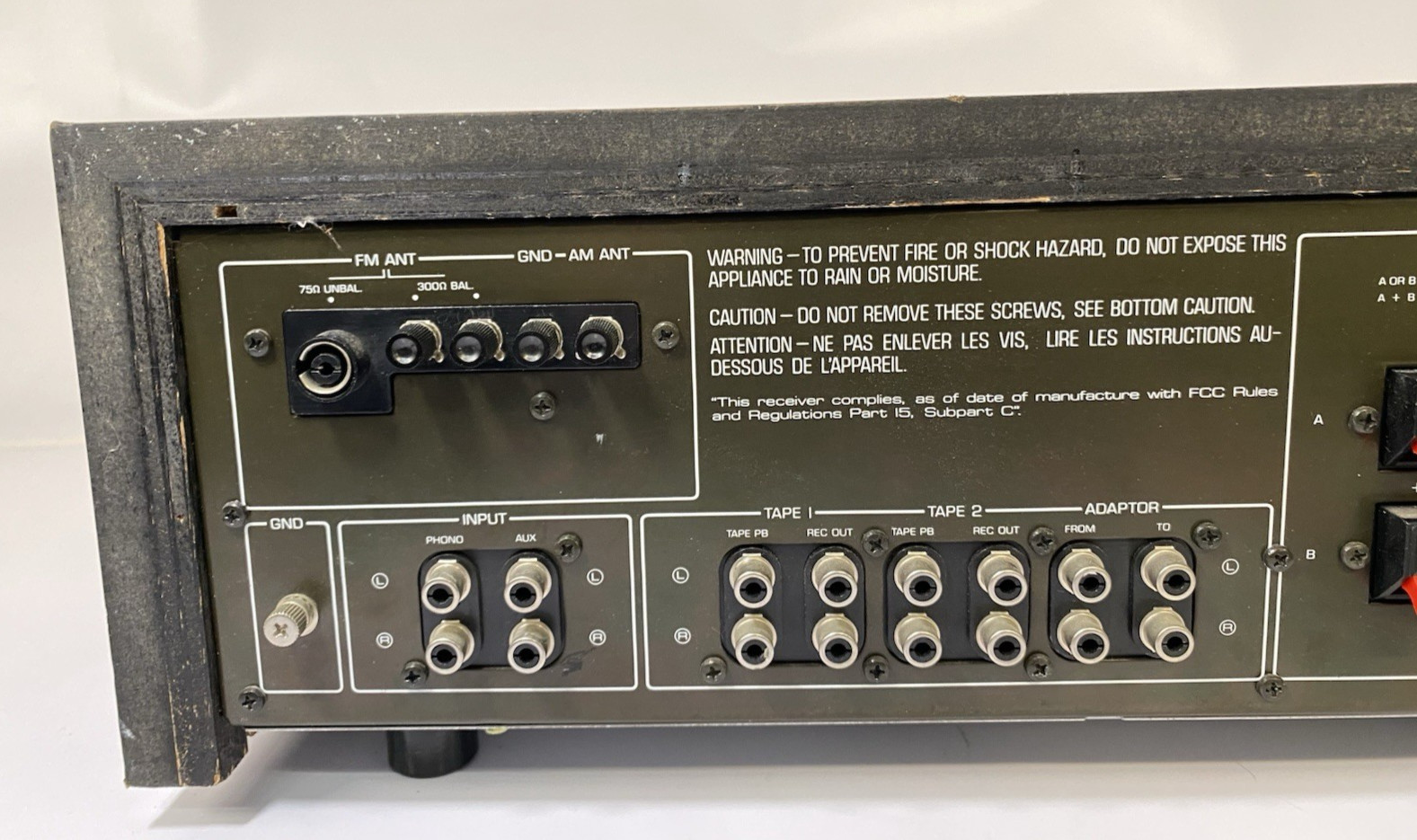 Vintage Yamaha CR-840 AM/FM Stereo Receiver - SHOWN WORKING