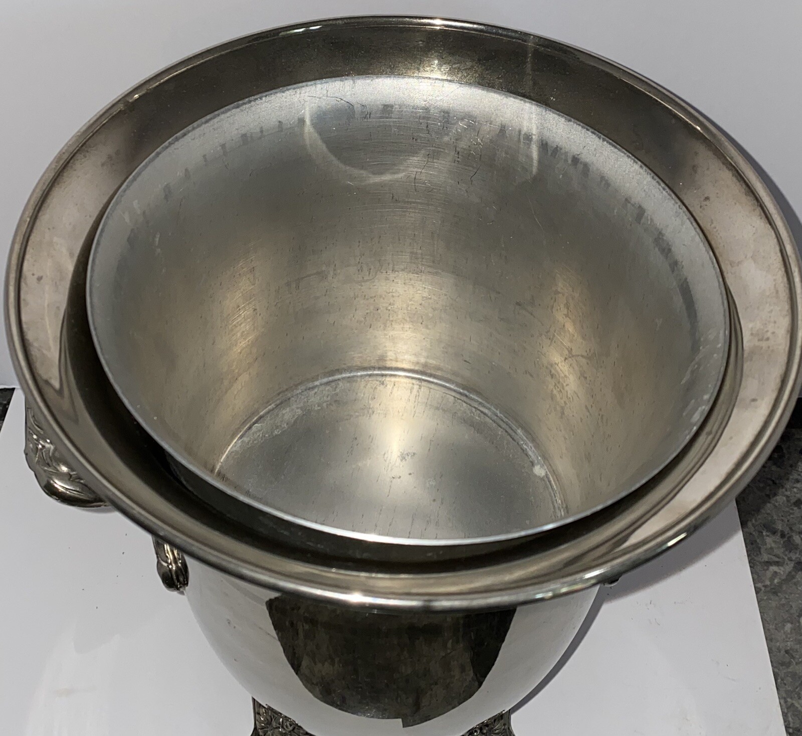 Champagne Bucket Reed Barton Silver Plate
