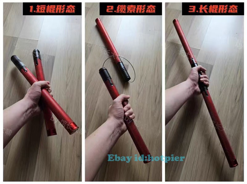 1/1 Daredevil Is Reborn Movie Multi-Functional Combat Stick Cosplay Props