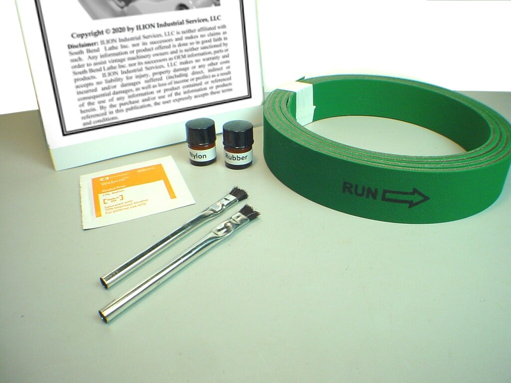 New! ● 1" Premium Flat Drive Belt ● For All South Bend Lathe 10L & 10R Heavy 10