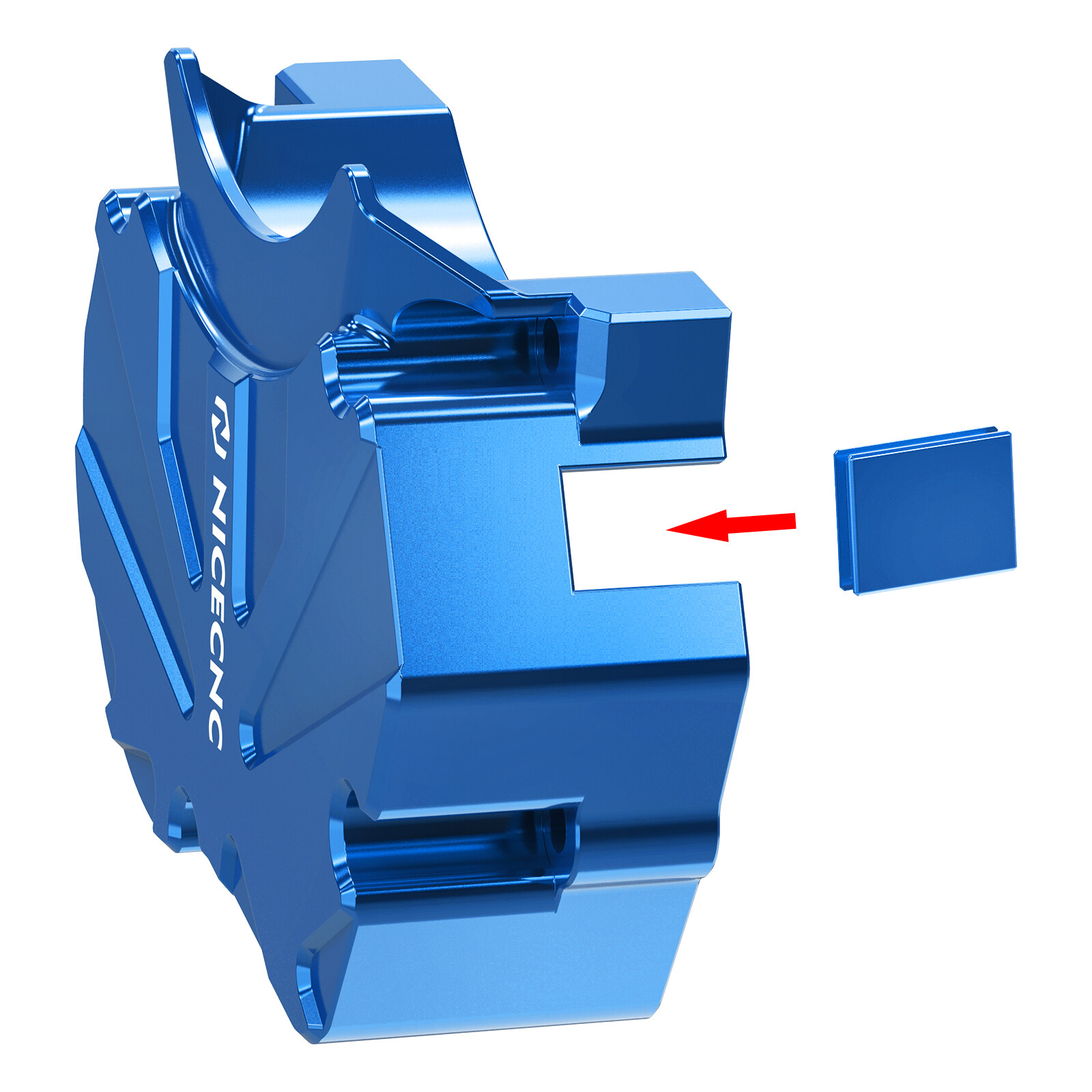 NICECNC Oil Pump Cover Guard Aluminum For Yamaha Blaster 200 YFS200 1988-2006