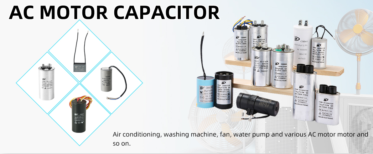 Motor Dual Run Capacitor 35/5 40/5 45/5 50/5 55/5 70/5