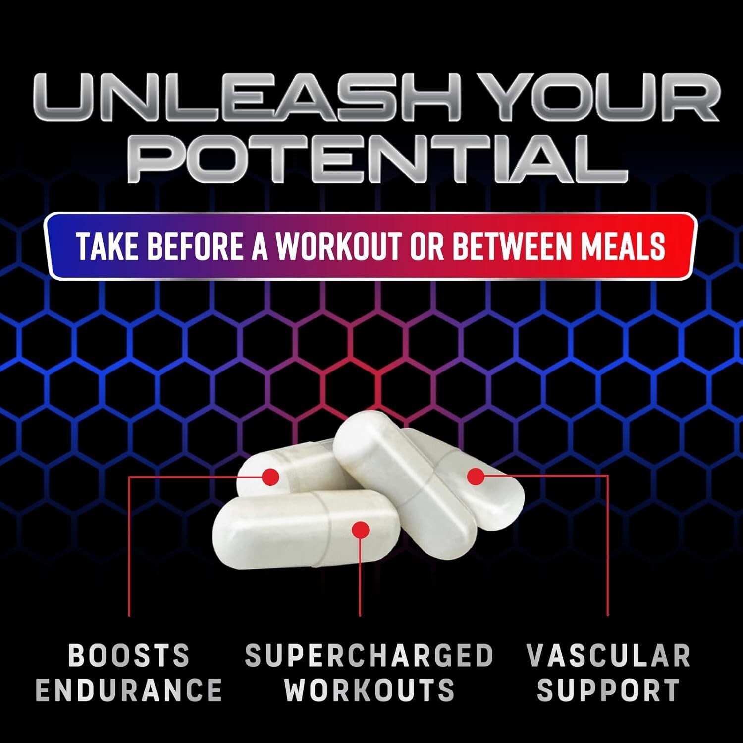 Nitric Oxide Booster Extra Strength 3000mg - L Arginine 3X Strength Nitric Oxide