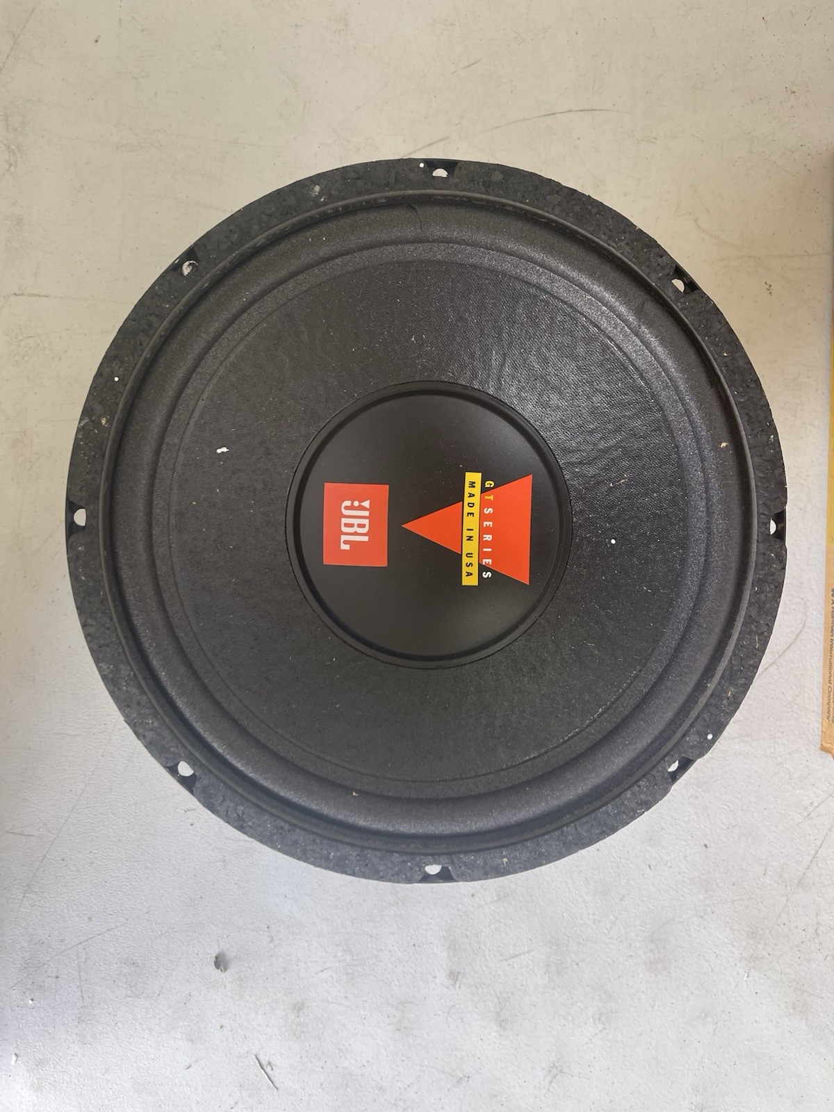 JBL GT102D Grand Touring Automotive Speaker 10" Subwoofer