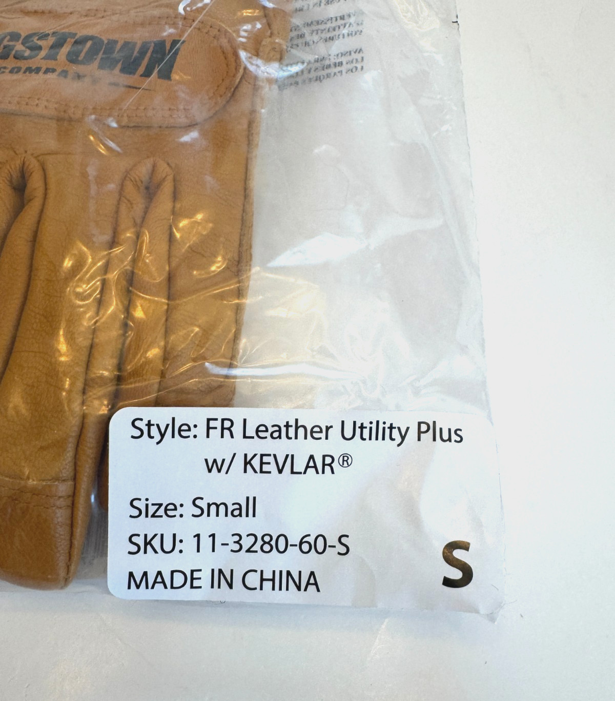 NEW Youngstown Utility Plus with Kelvar Leather Gloves Size Small 11-3280-60-S