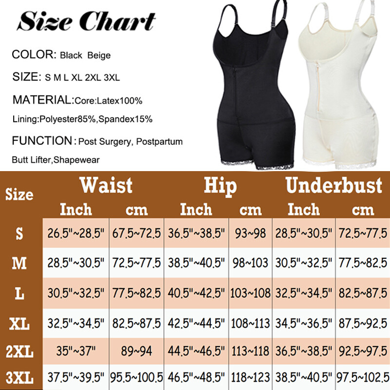 Fajas Colombianas Shapewear BBL Stage 2 Post Parto Surgery Compression Garments