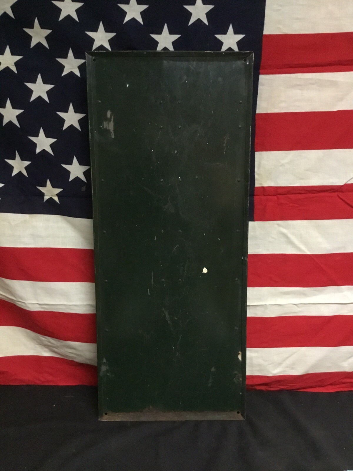 Rare! vintage 1930s 40s Flying A metal Gas Oil Road Map Holder Large Size.