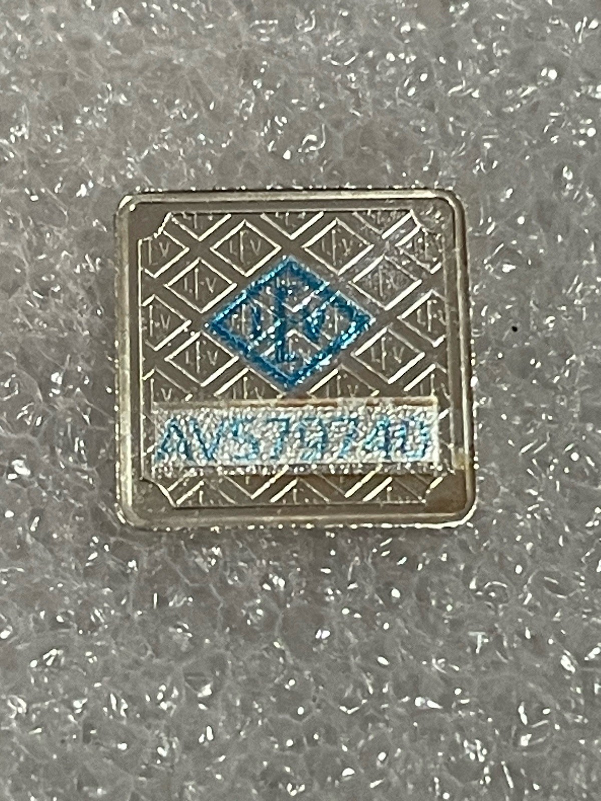 1 gram Geiger .999 Fine silver bar Square Series-Light Toning