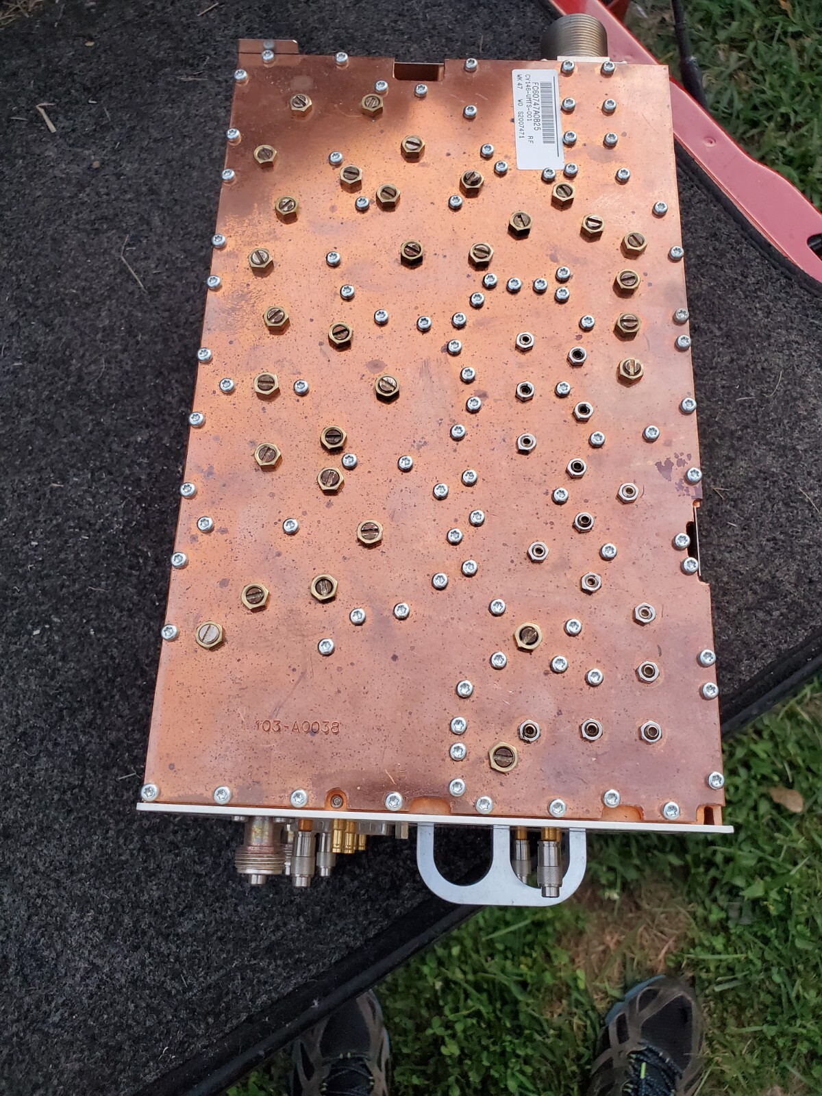 Lucent Dual Duplex Commcode Filter DFP-P-60/6N Telecom CY146-UMTS-001