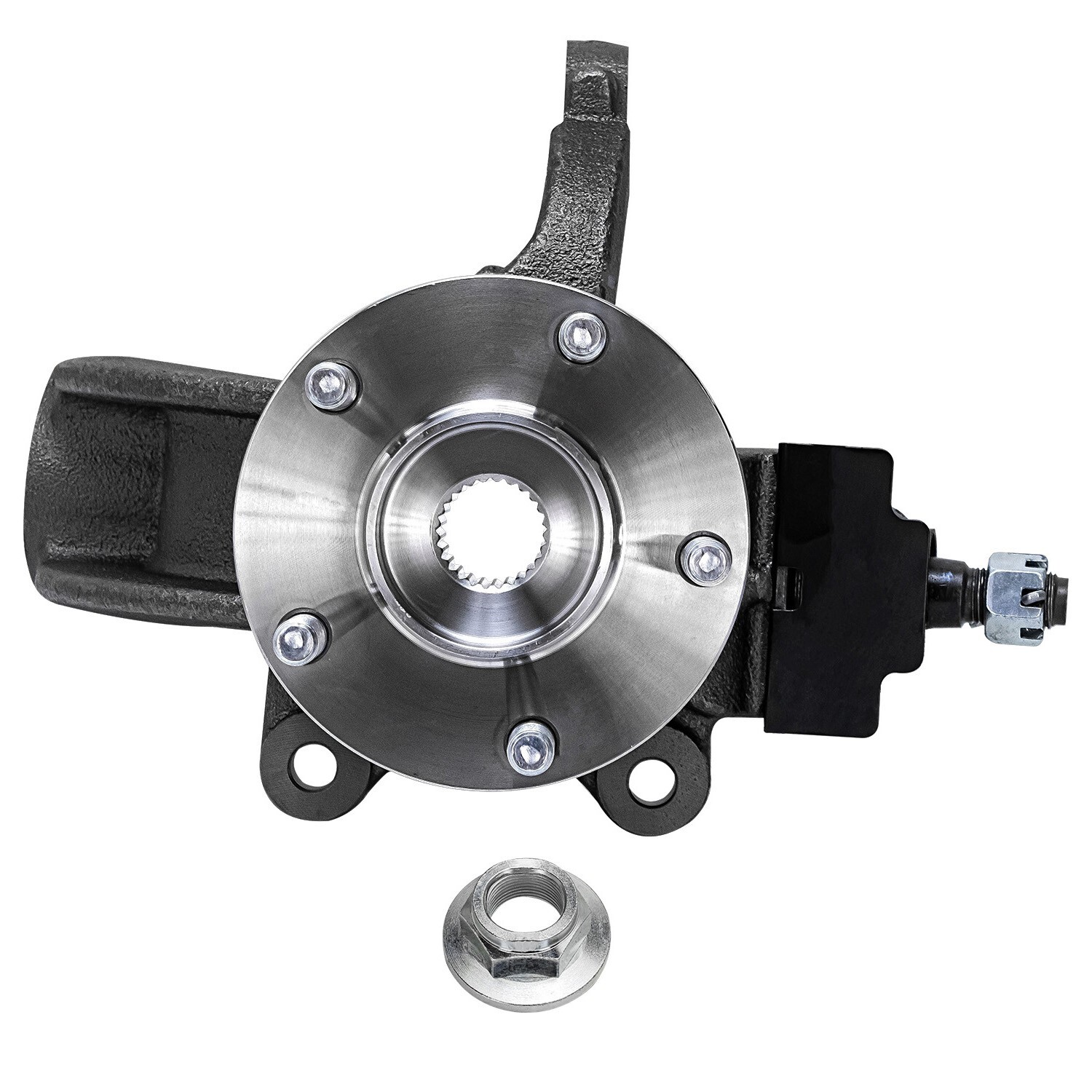 Front Steering Knuckles Wheel Hub Bearings for 2010 - 2013 Ford Transit Connect