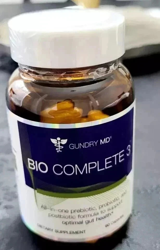 2 PACKS Gundry MD Bio Complete 3 Supplement 60 Capsules Optimal Gut Health